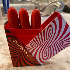 Brand New Mac Exclusive Tiny Tricks Lipstick Trio